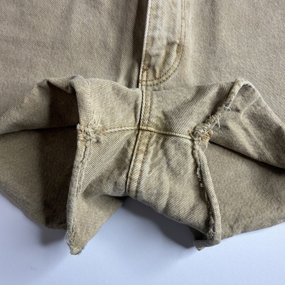 Rollas Dusters Harvest High Rise Slim Shorts Womens Size 27 Tan Brown Sand EUC - Picture 6 of 14